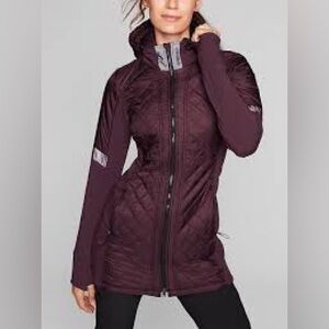 Athleta rock springs CYA jacket in cassis